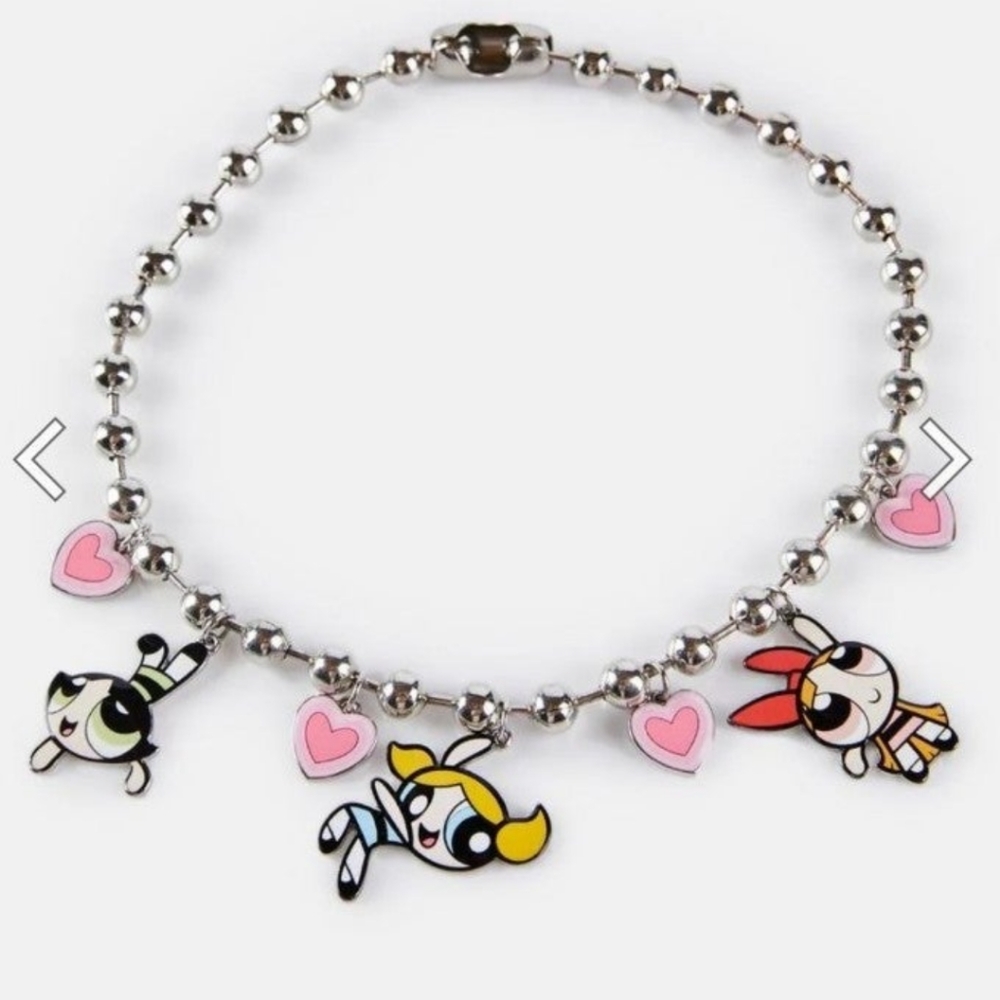 Y2k Powerpuff girls necklace - Picture 2 of 3